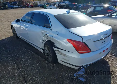 2017 Genesis G90 5.0 Ultimate из США, поврежденный, VIN KMHG54JH9HU025443